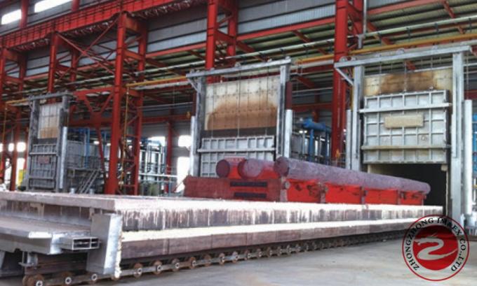 Ábrase mueren el forjar de las piezas forjadas pesadas de la energía eólica del eje del acero de carbono, ASTM A668/A668-96